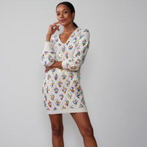 Sequin Sweater Dress/Long Sweater New York & Company 2XL